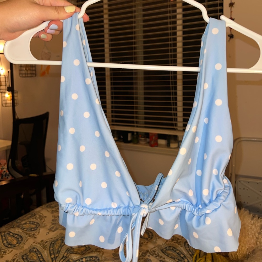 Cute polka dot bikini set